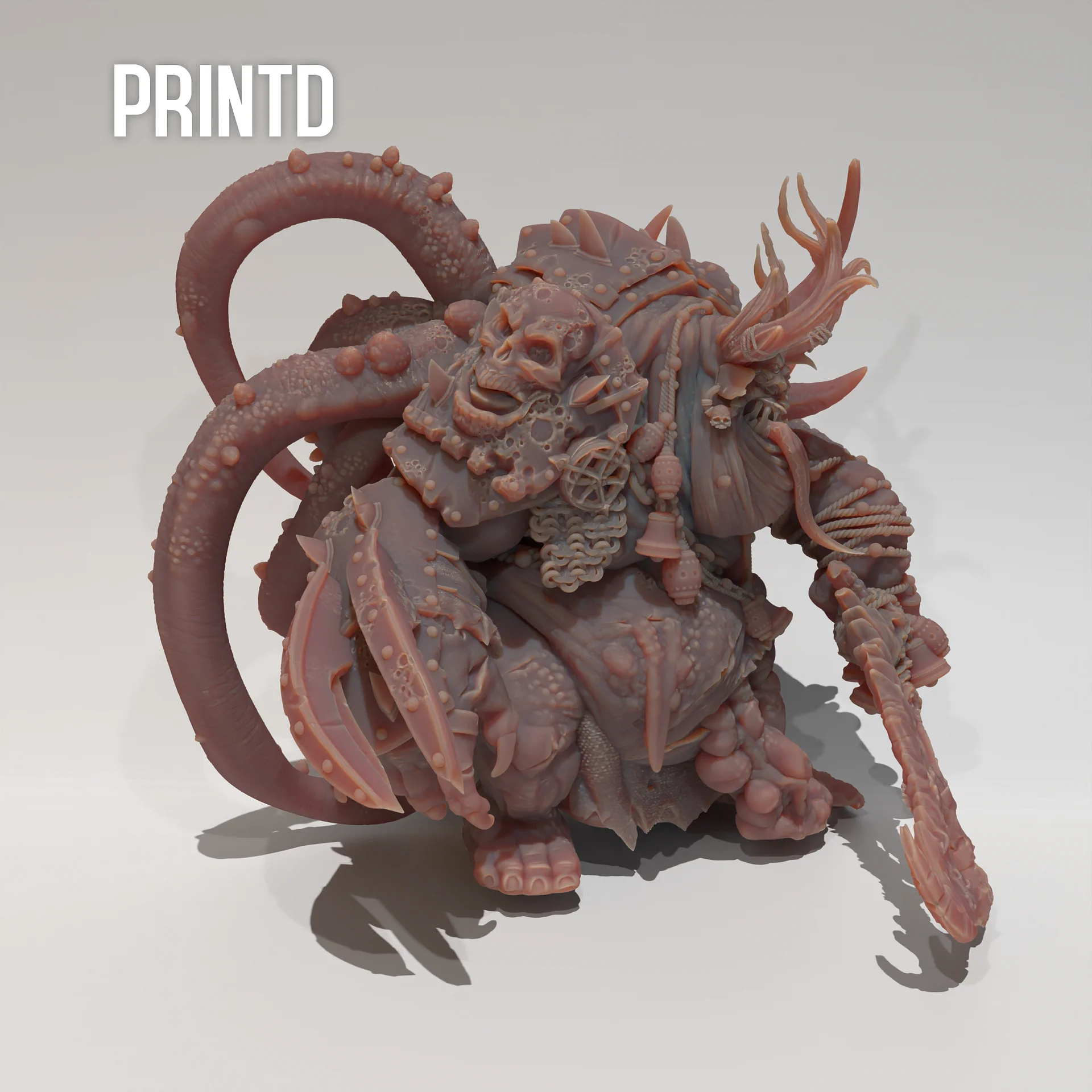 Bozzoth Greater Plague - Demon Resin 3D Printed Model product image (4)
