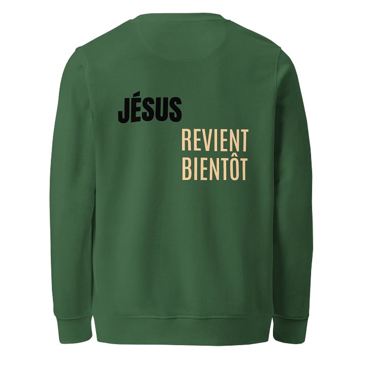 Crewneck – JÉSUS REVIENT BIENTÔT product image (2)