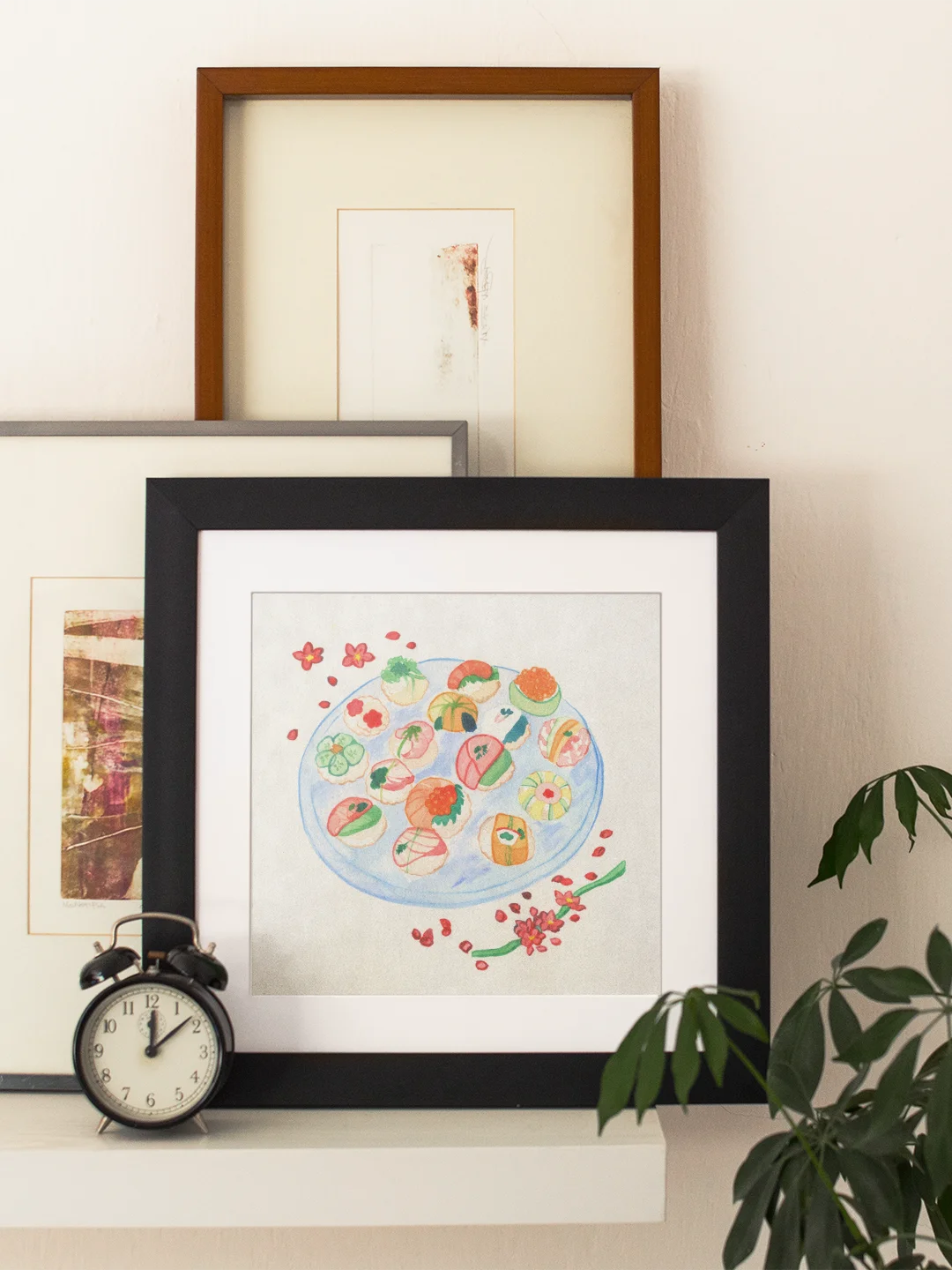 Plate Of Sushi Art Print product image (16)