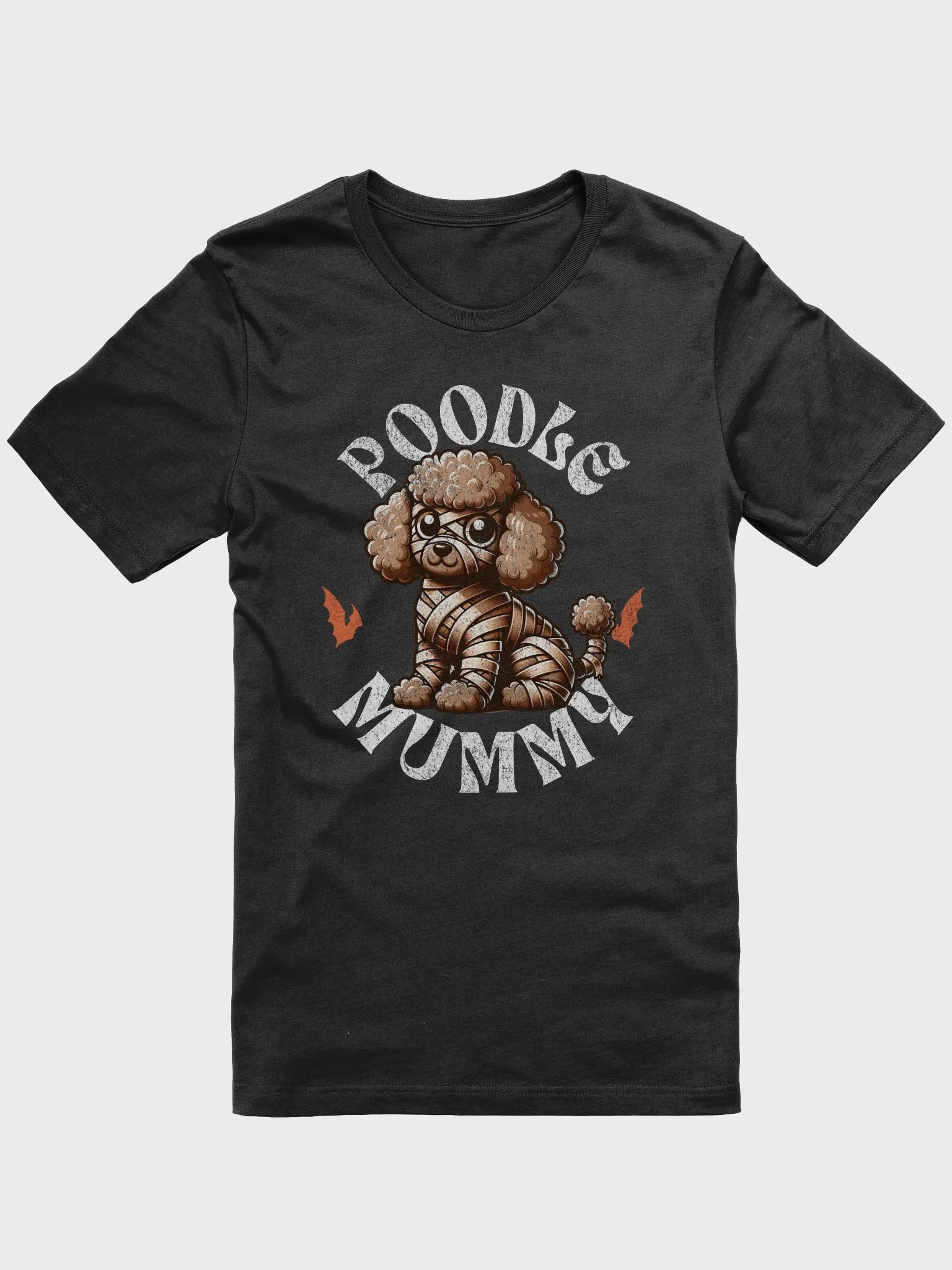 Halloween Mummy Poodle Dog T-Shirt product image (2)
