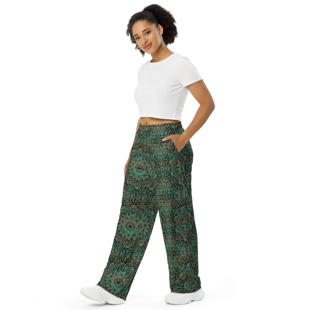 Copper Patina Pattern Wideleg Pants product image (4)
