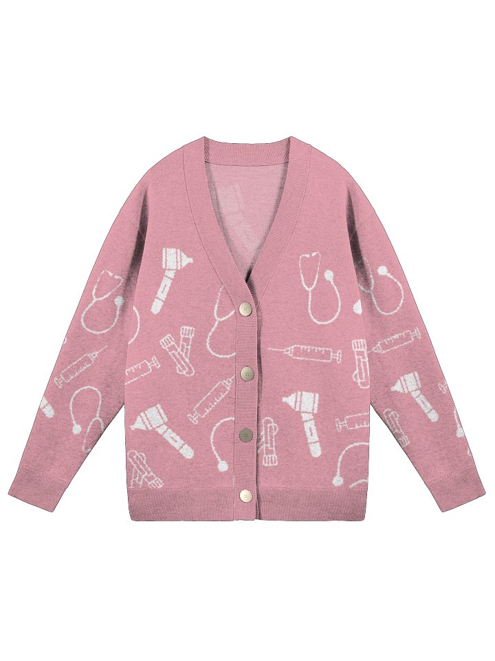 Primary Care Knit Cardigan - Light Pink product image (1)