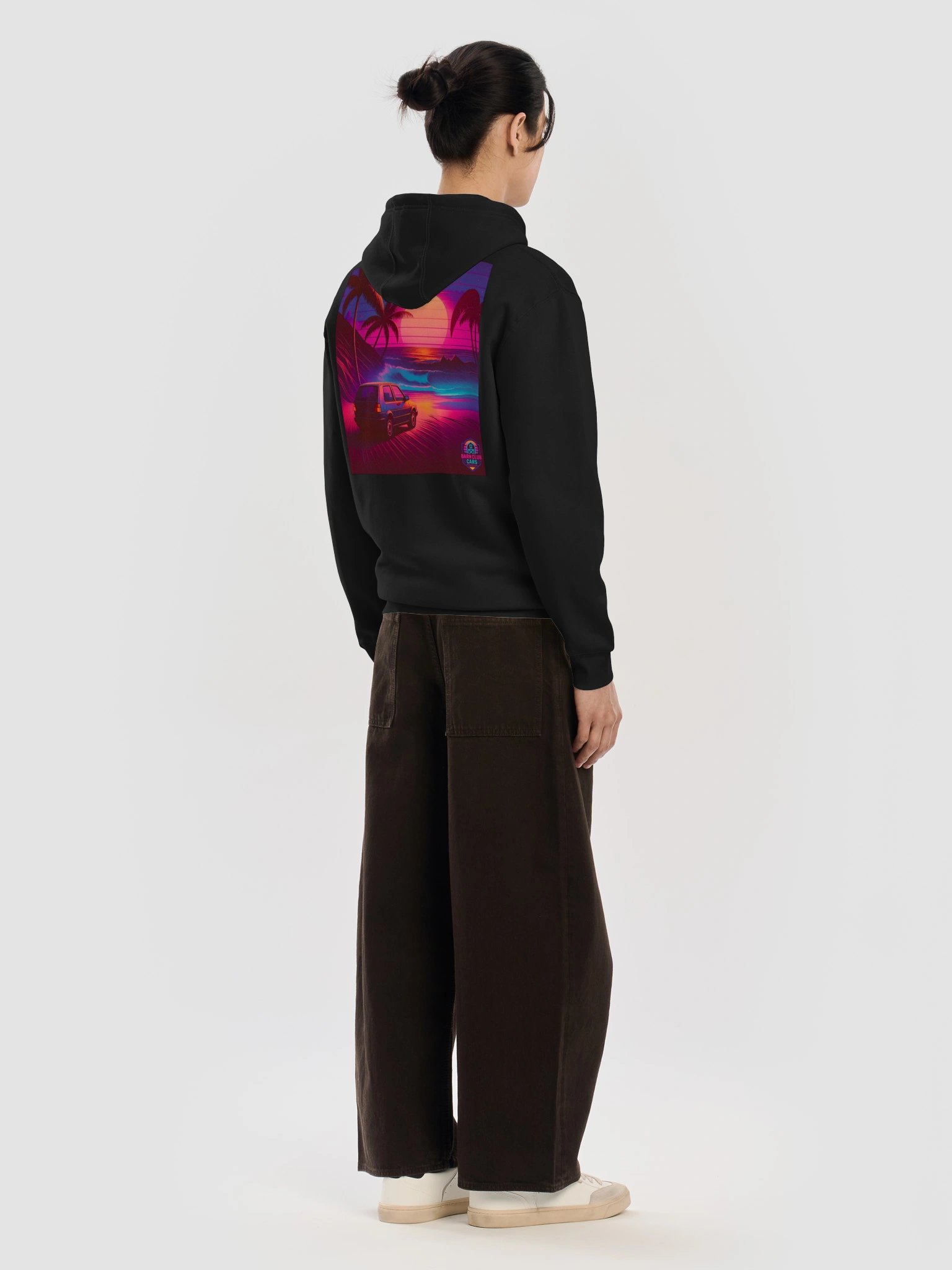 Barn Club Synth wave - Zip Hoodie product image (16)
