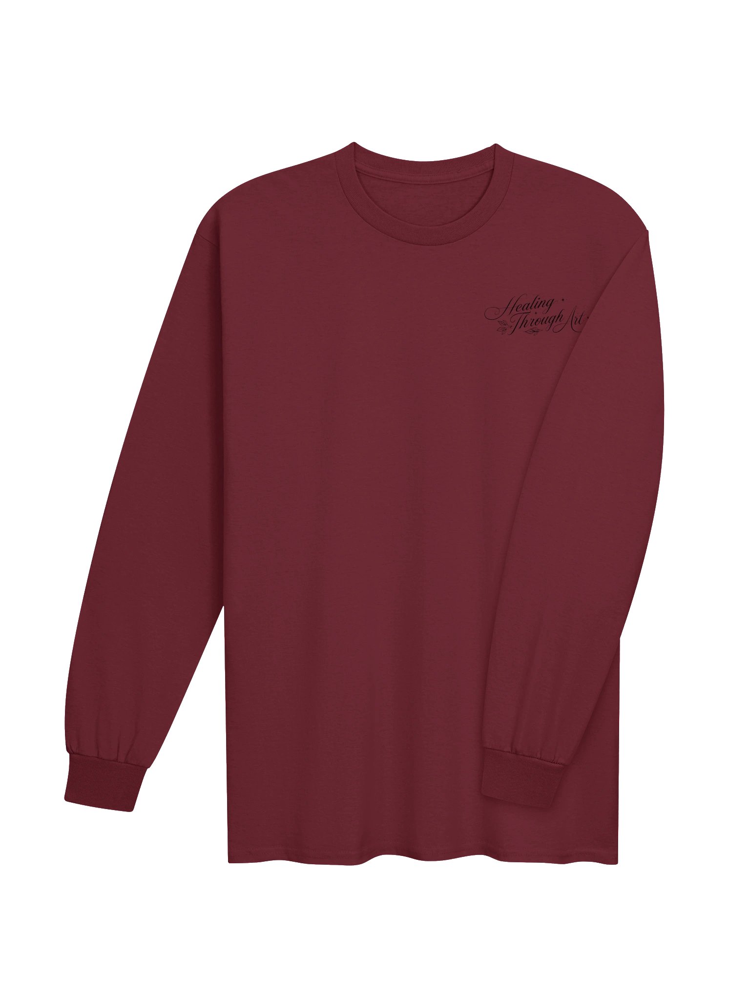 Healing Through Art Long Sleeve Tee | Warm & Moody Collection product image (27)