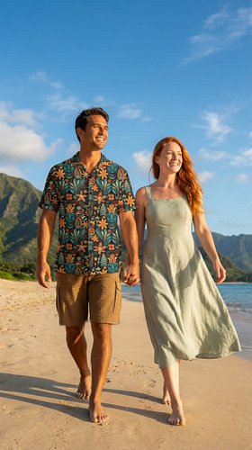 🌺 Ready to turn heads at your next beach party? Discover tropical vibes with our bold Tiki Hawaiian Shirt! 🌴✨ Link in bio to ...