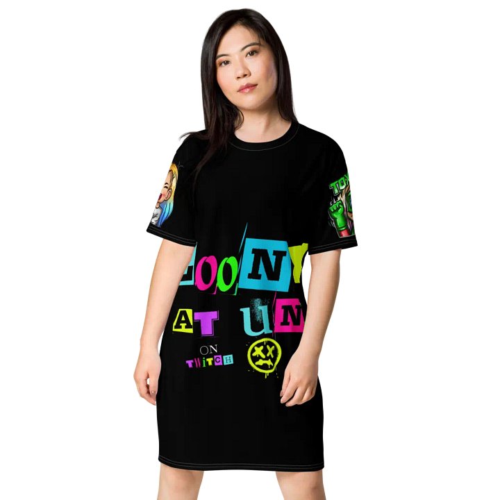 Punky Loons Graffiti T-Shirt Dress product image (1)