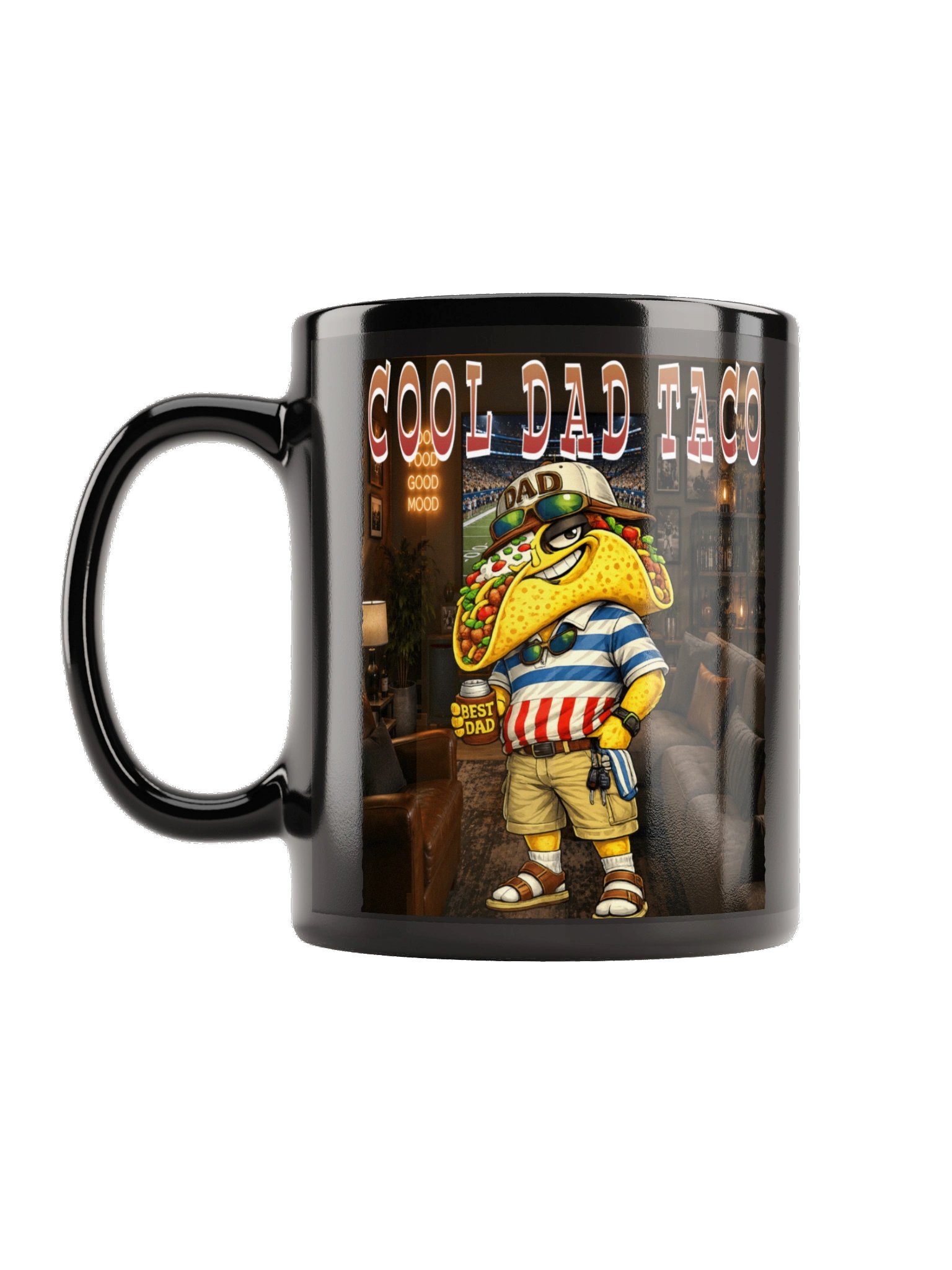 Cool Dad Taco Mug - The Taco Faily product image (2)