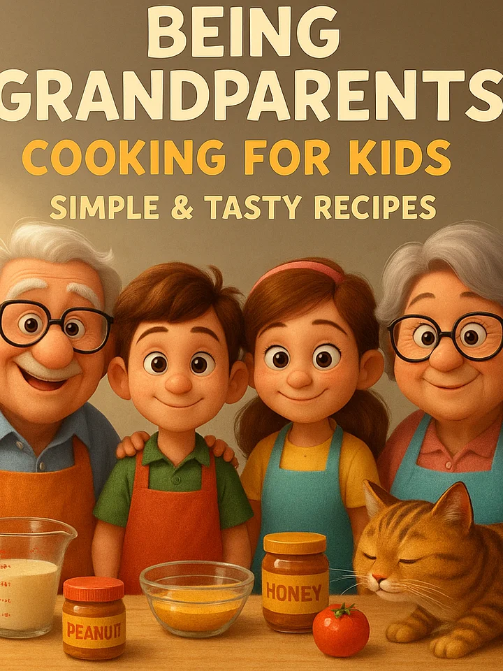 Being Grandparents - Cooking for Kids - Simple and Tasty Recipes product image (1)