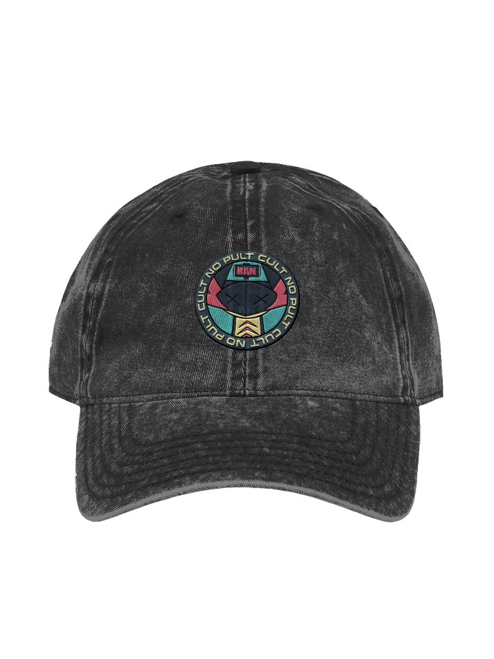 #NoCultPult Embroidered Washed Hat product image (1)