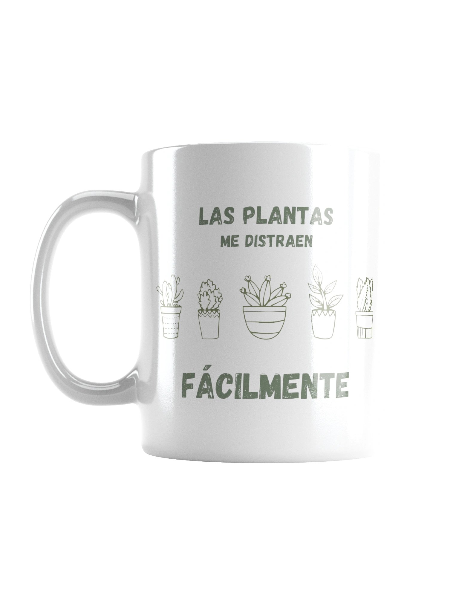 Taza Las Plantas Me Distraen Fácilmente | Taza Divertida para Amantes de las Plantas | Regalo Plant Lover product image (1)