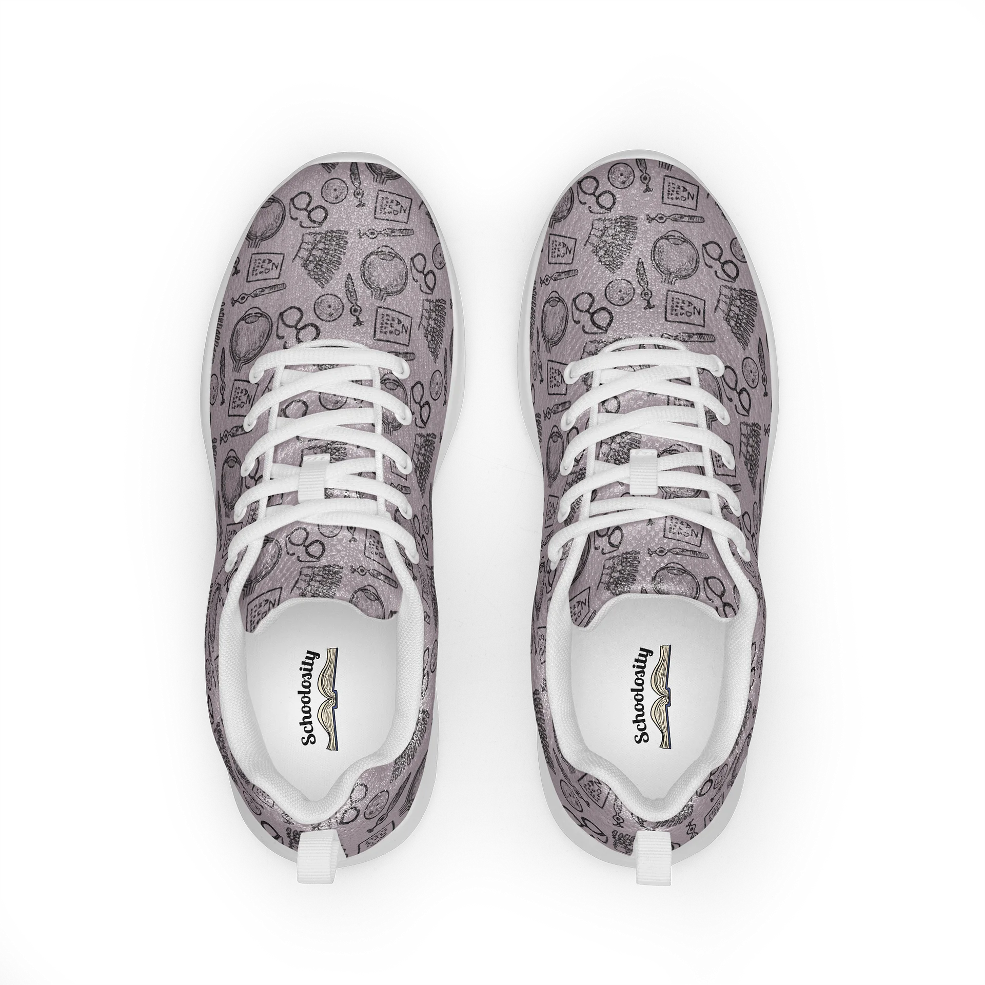 Ophthalmology Sketches Women's Sneakers product image (2)