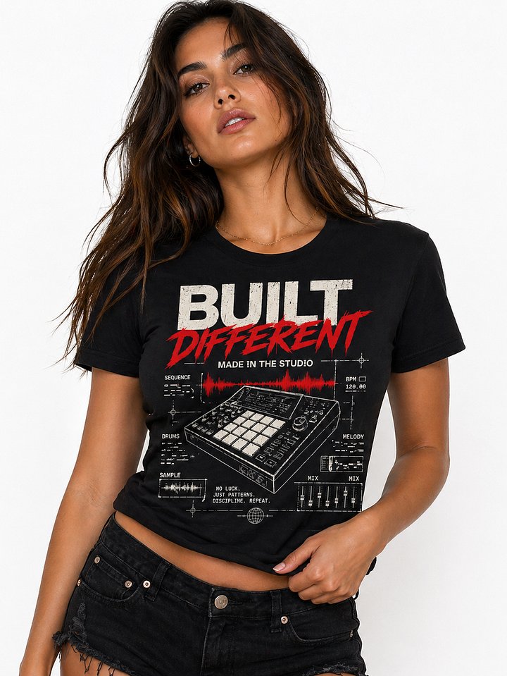 BUILT DIFFERENT – STUDIO EDITION TEE product image (1)
