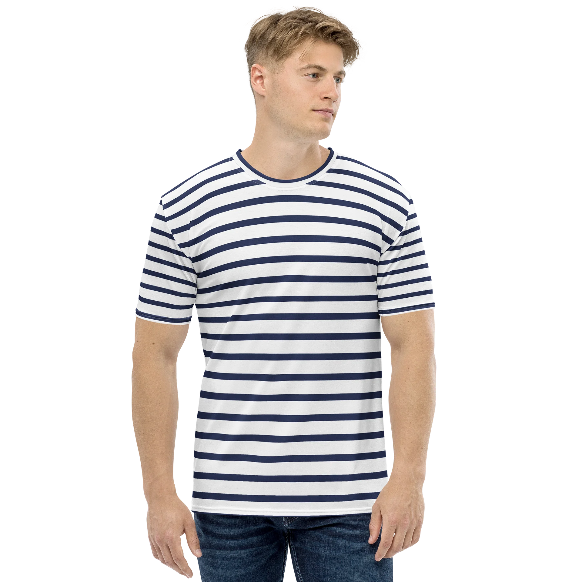 T-shirt Unisexe Marinière Classique product image (1)