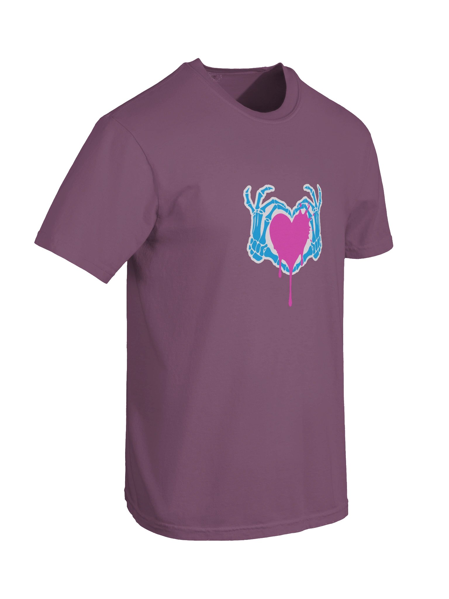 Heart Drip & Bones Hand Heart Tee product image (20)