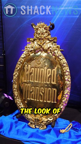 $6,000 Haunted Mansion Brass Replica Plaque #disney #d23 #disneyland #collectibles #hauntedmansion @paragonfxgroup