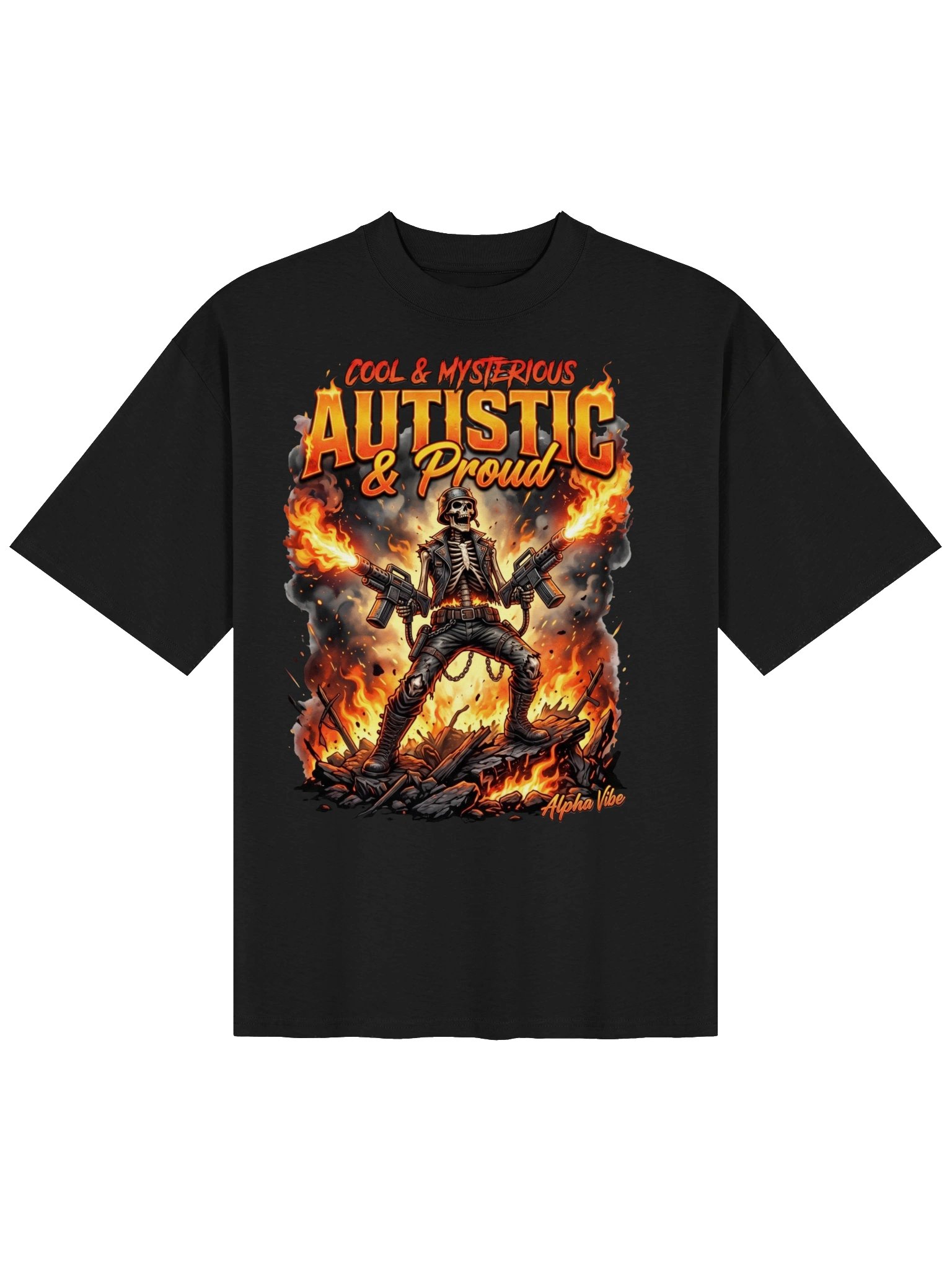 Autistic & Proud Graphic Tee product image (4)