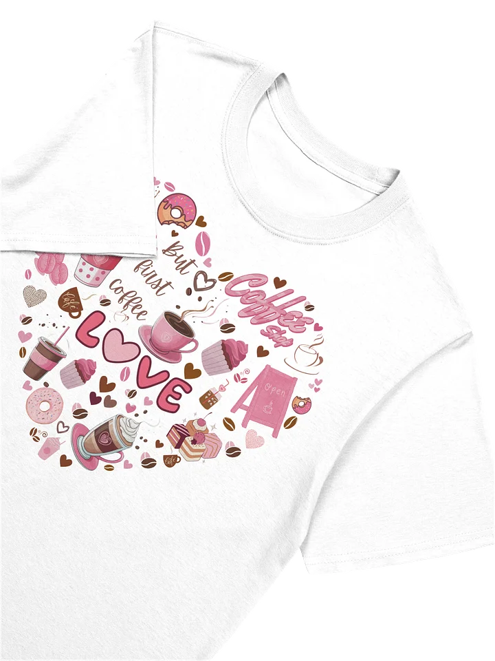 Love and Latte Heart T-Shirt product image (2)