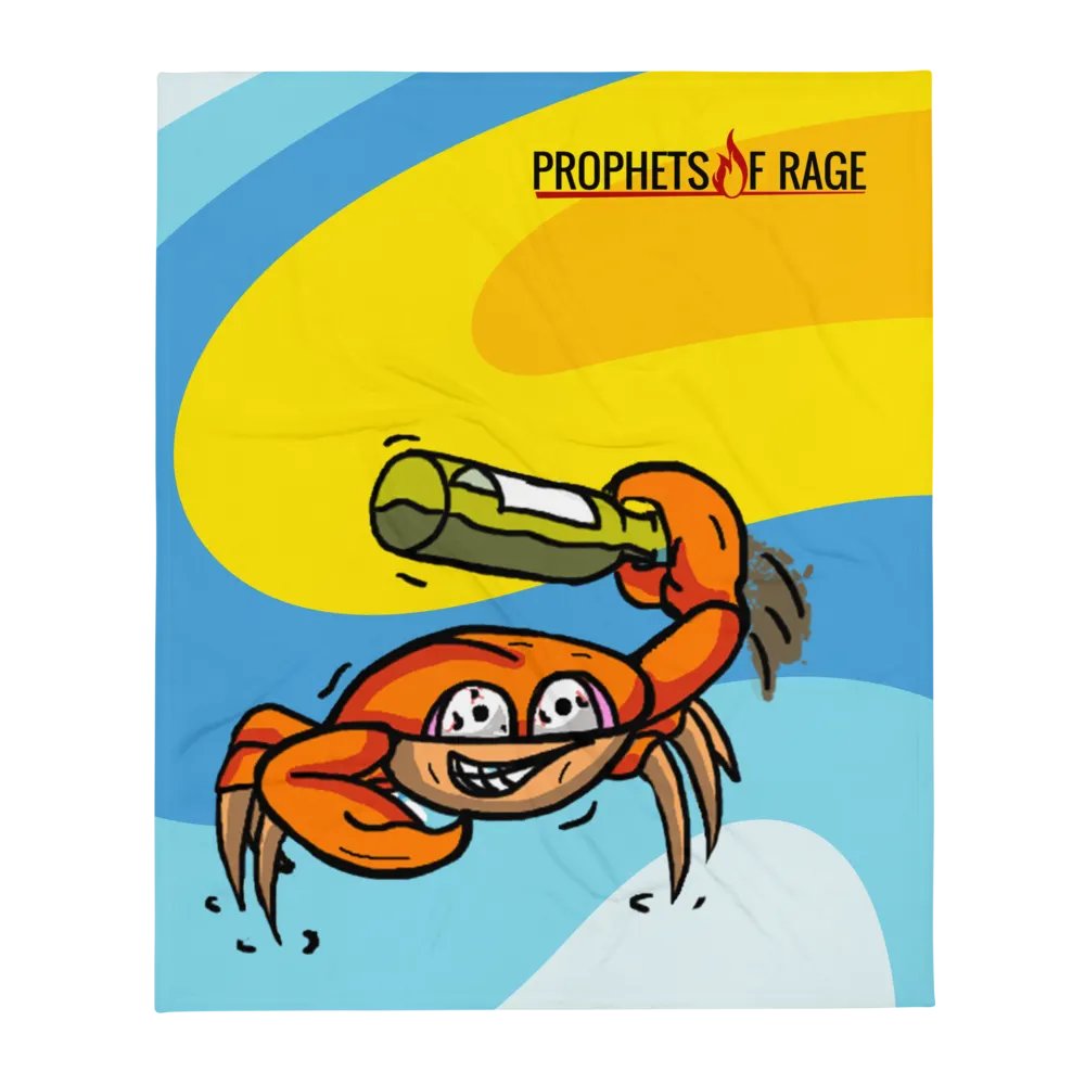 Crab on the Beach Blanket product image (1)