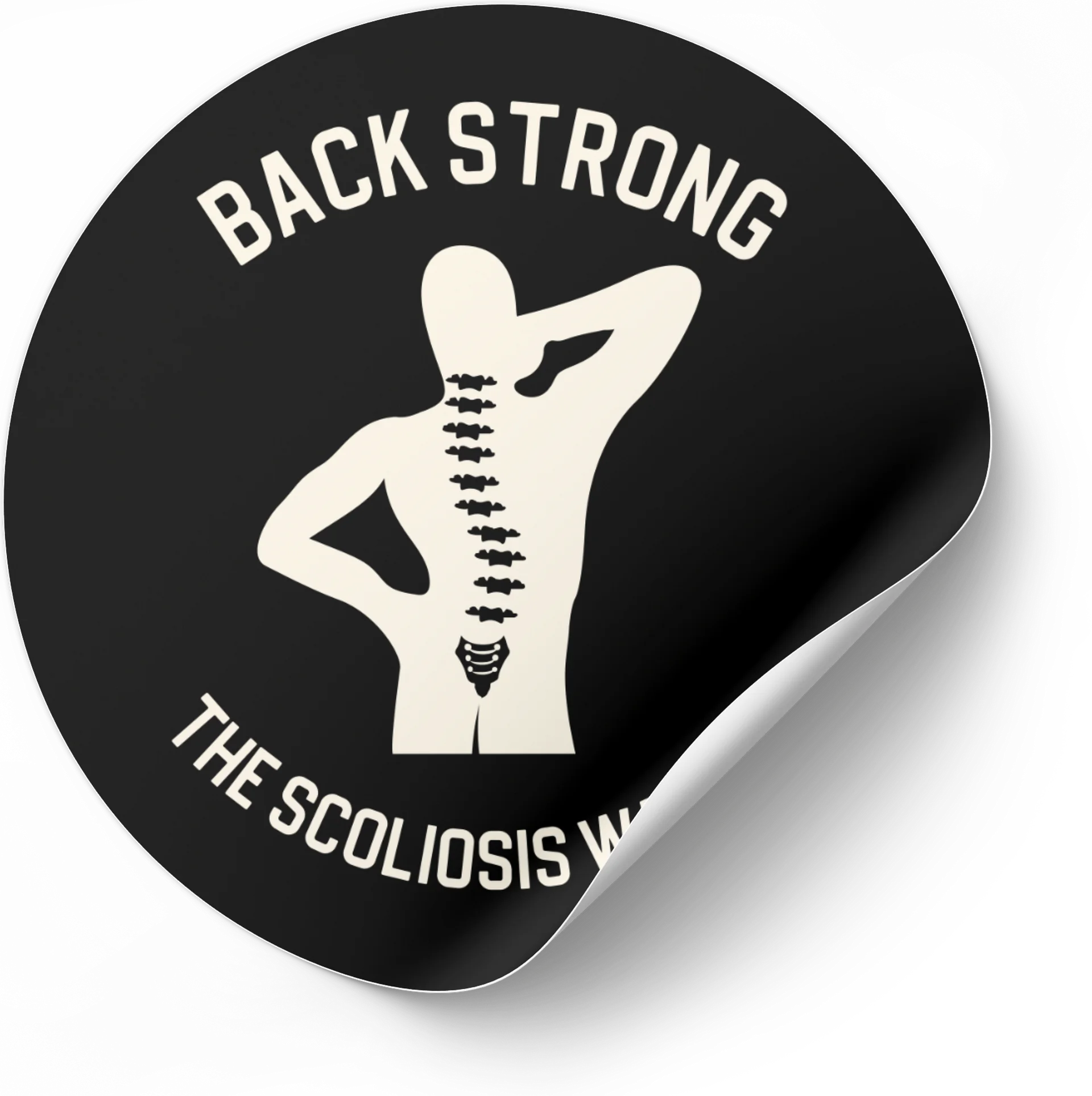 Back Strong Circle 48 Sticker Sheet product image (1)