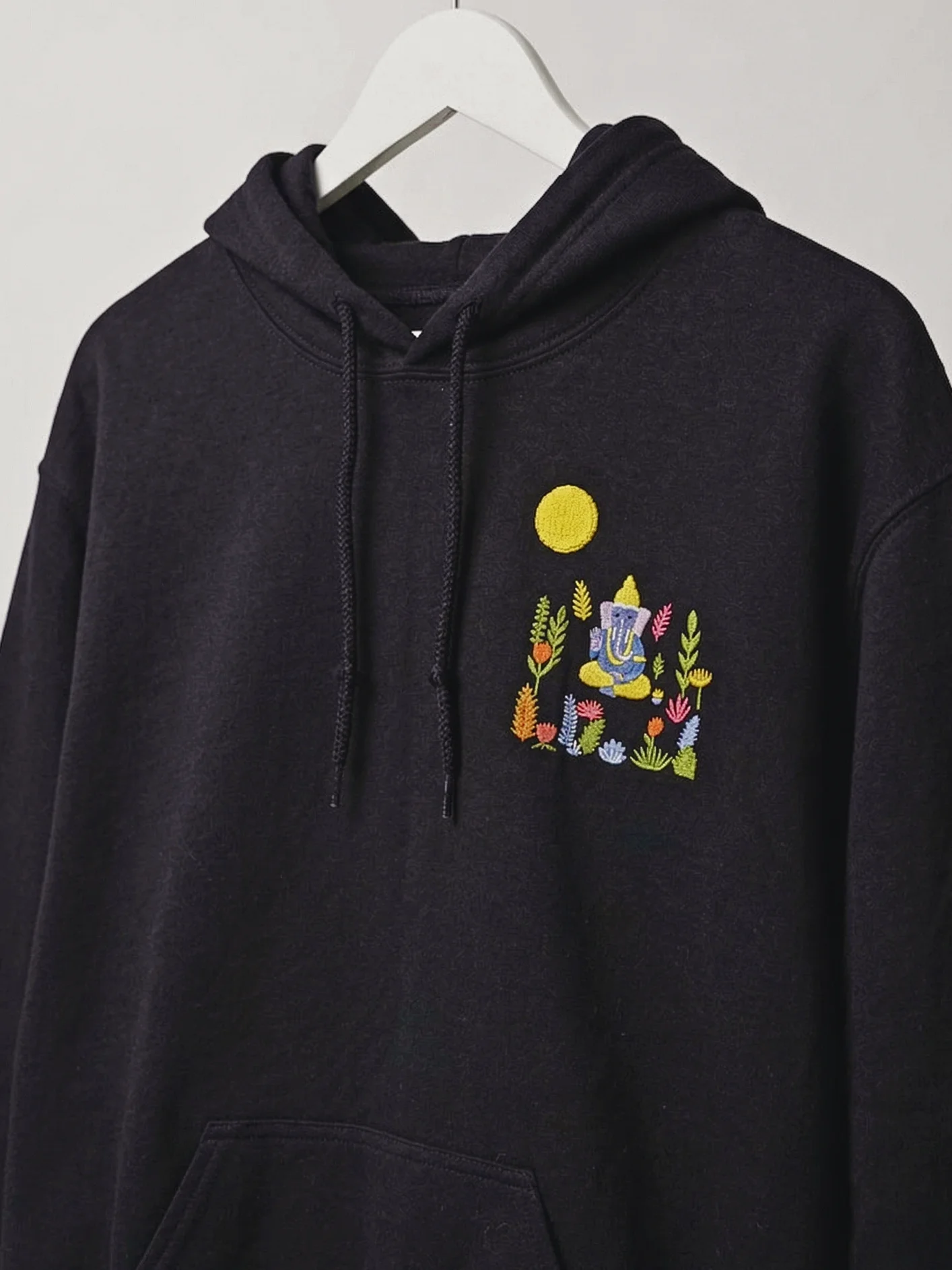 Om Gam Ganapataye Namaha - Hoodie (BLACK) product image (1)