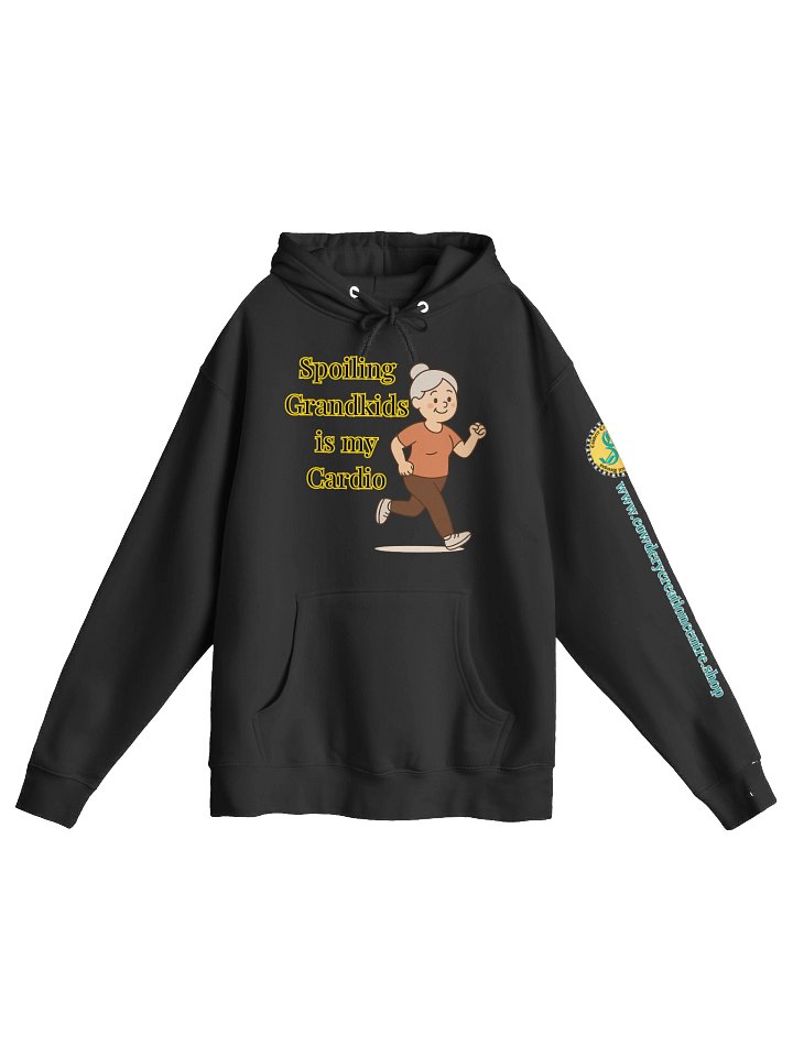 Spoiling Grandkids is my Cardio (Female) Lane Seven Premium Pullover Hoodie product image (1)
