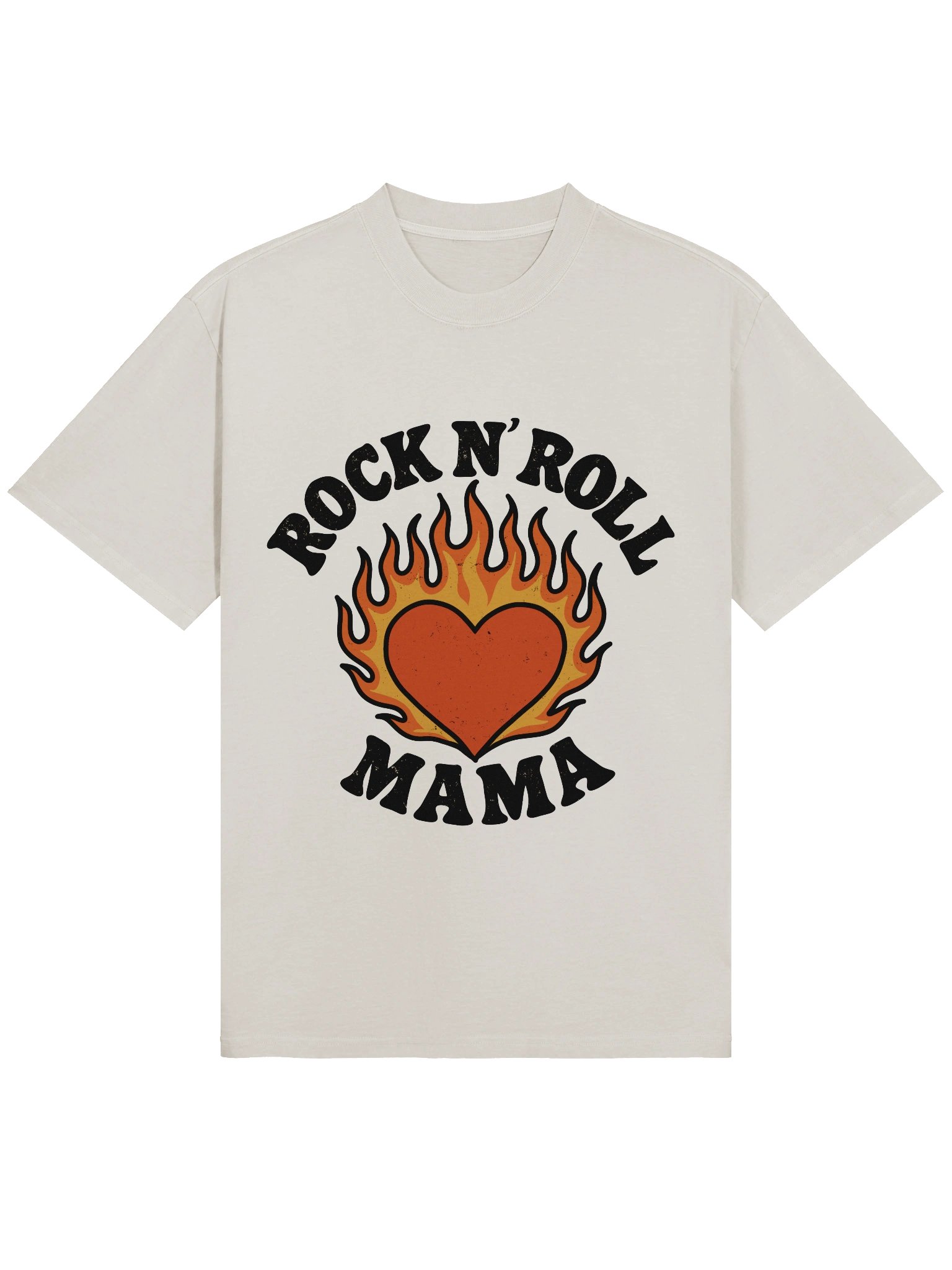 Rock N' Roll Mama Oversized T-Shirt product image (1)