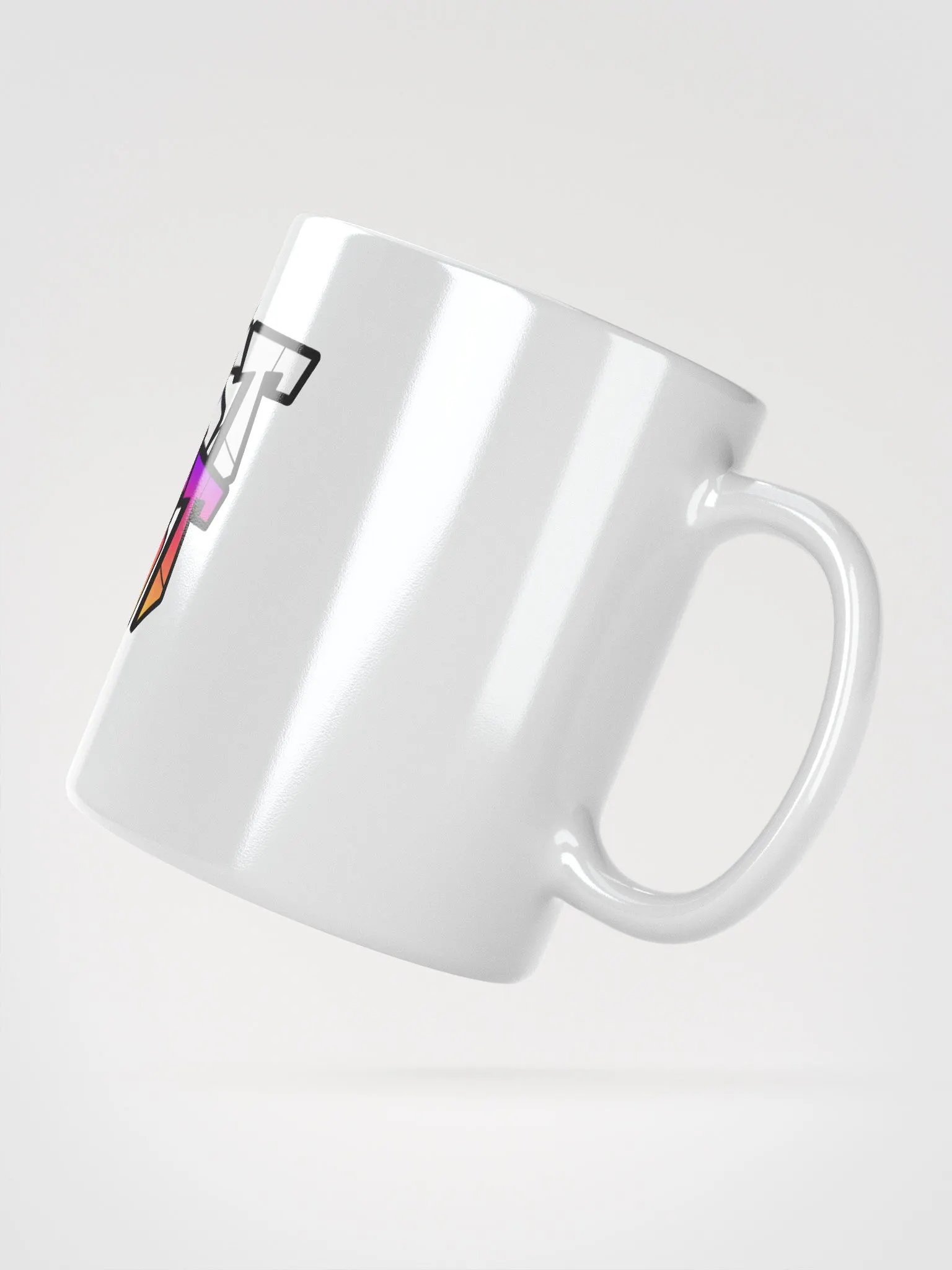 Bold BEAST Repeat - White Glossy Mug product image (6)