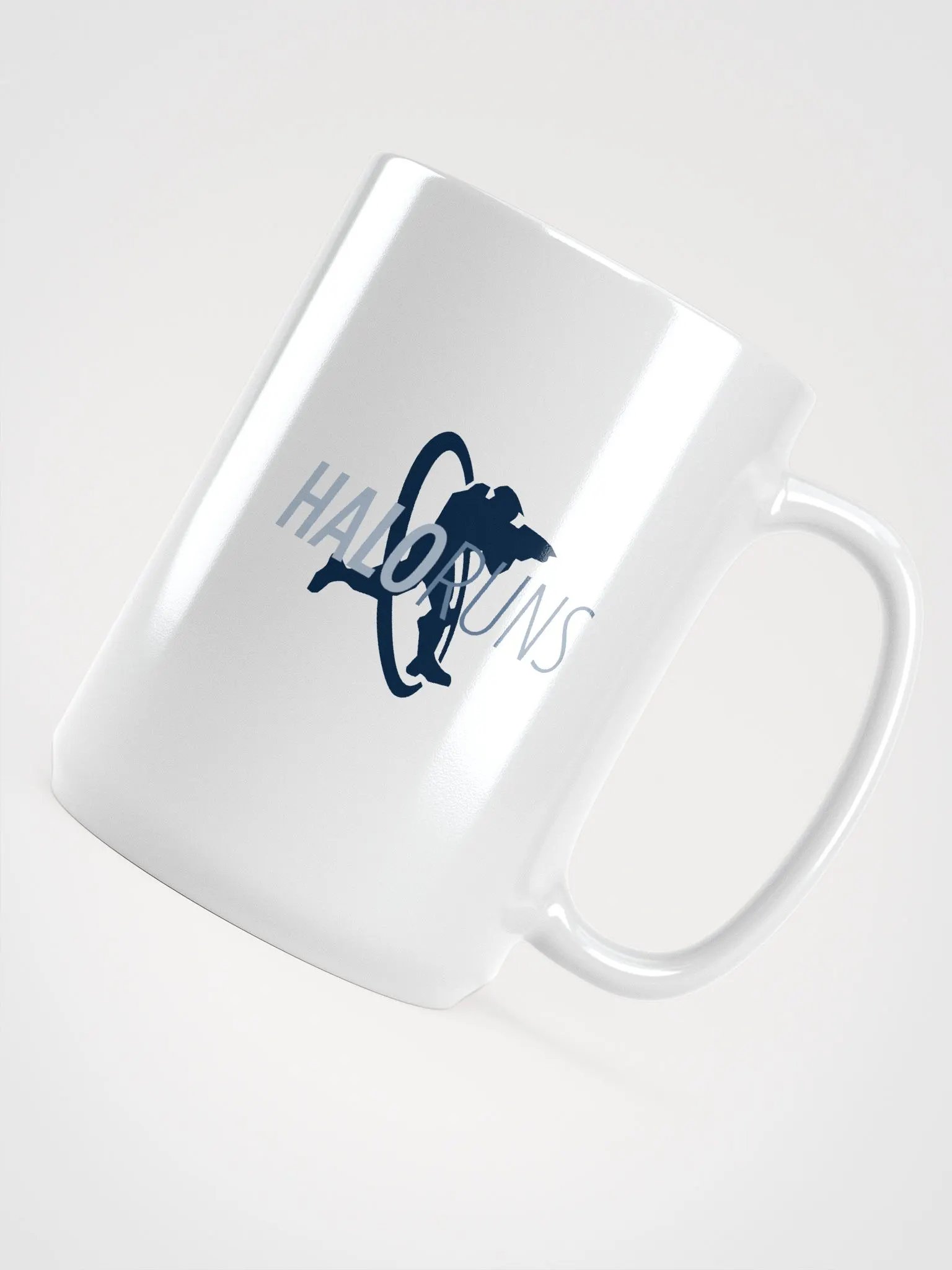 HaloRuns Coffee Mug (Logo w/ Text) product image (4)