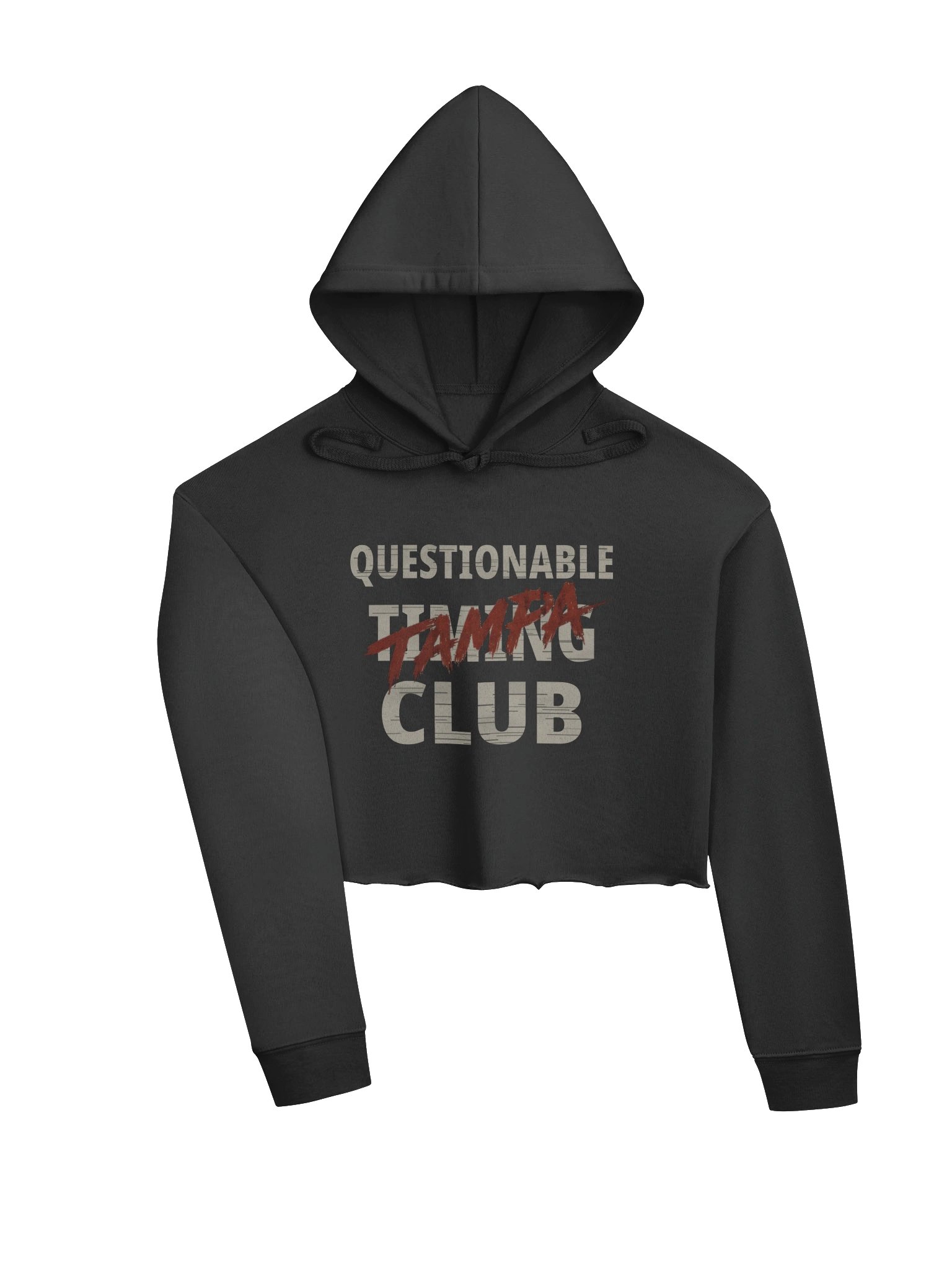 QTC Tampa Club — Wrong Climate Cropped Hoodie product image (3)
