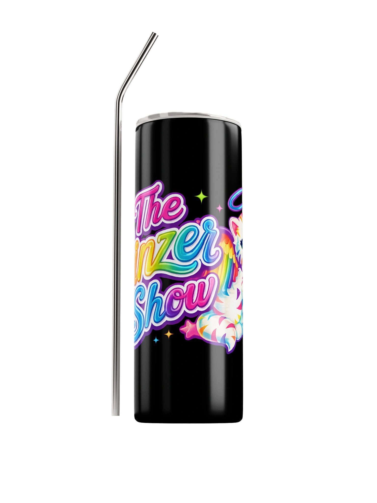The Linzer Show Rainbow Cat Tumbler product image (1)