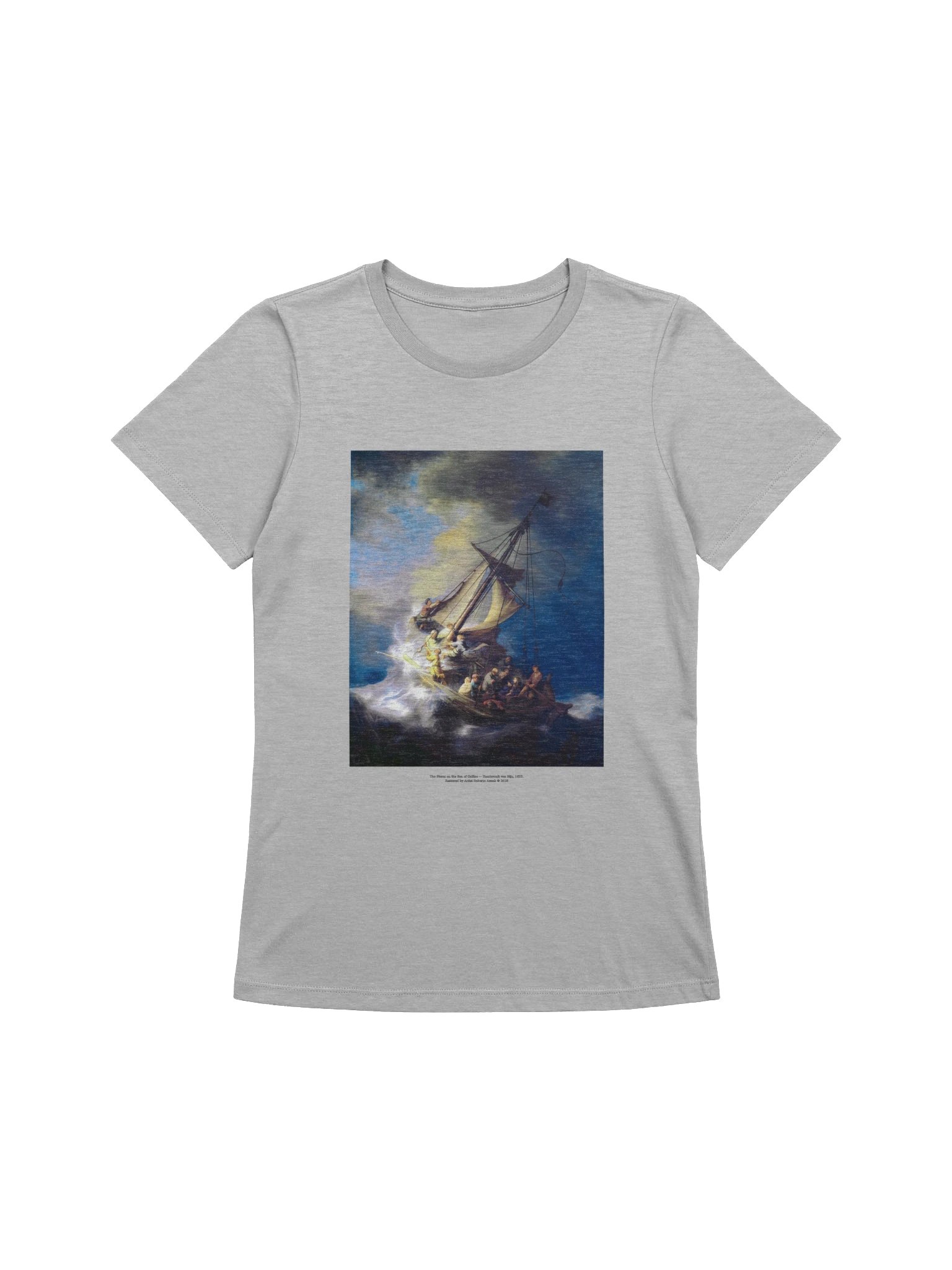 The Storm on the Sea of Galilee — Women's T-Shirt product image (1)
