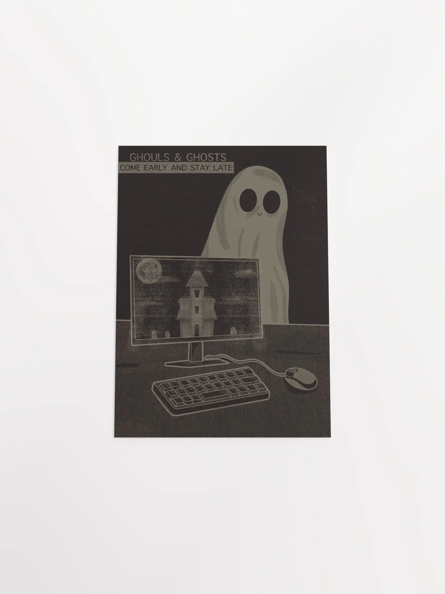 Ghouls & Ghosts Print product image (4)