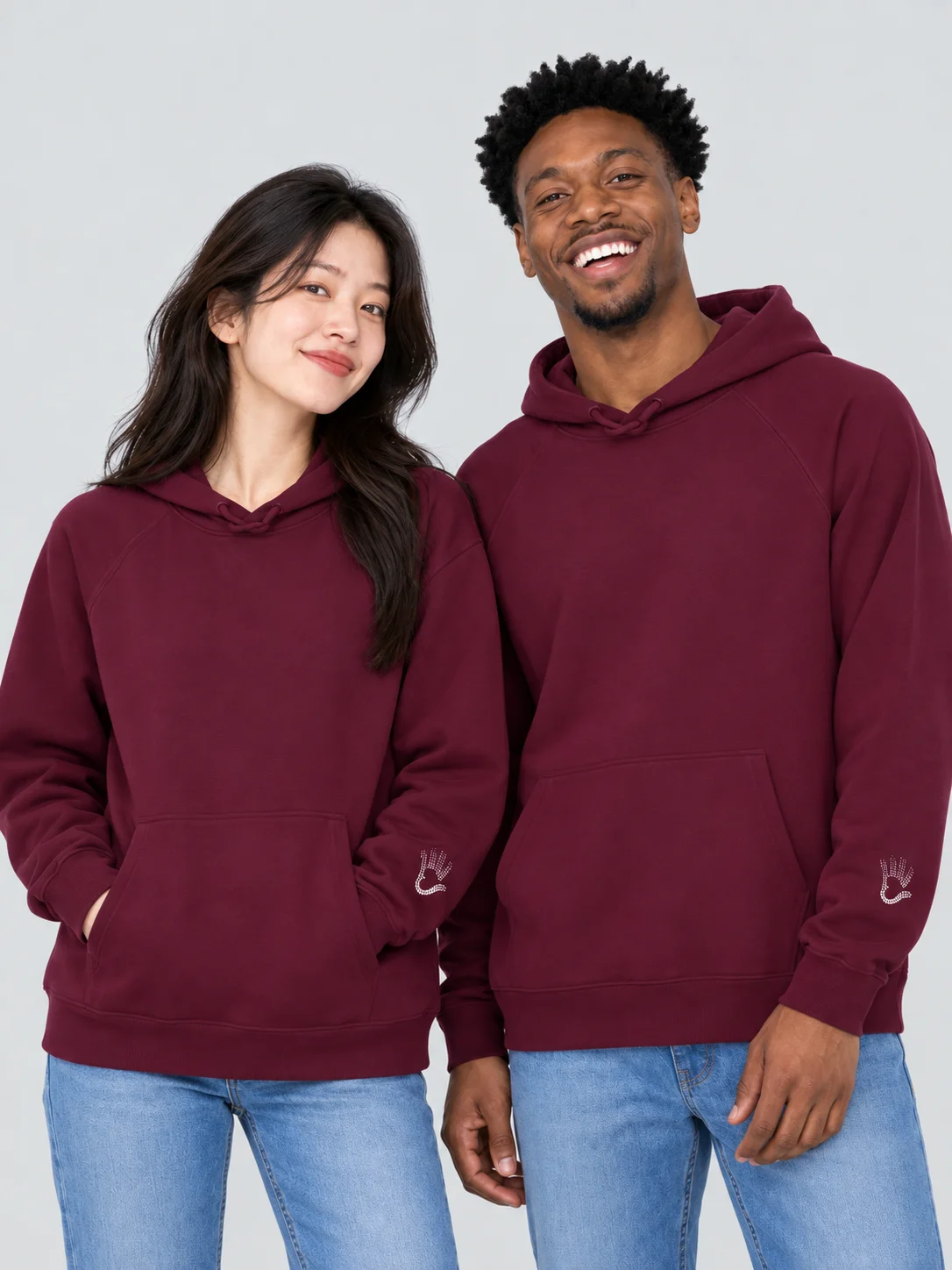 Organic Unisex Hoodie, LOVE. Timeless Classics product image (1)