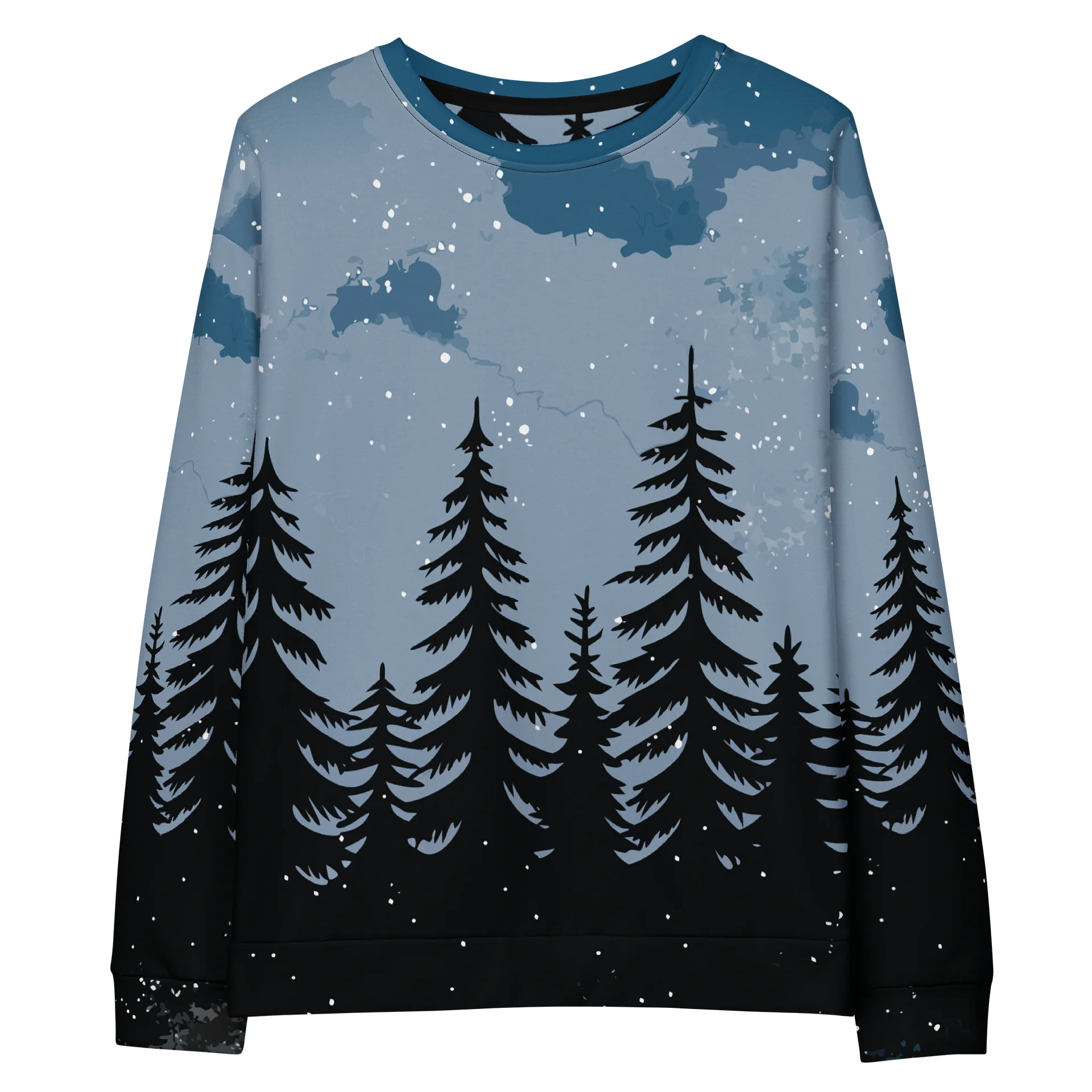 Forest Night Sky Sweatshirt product image (6)
