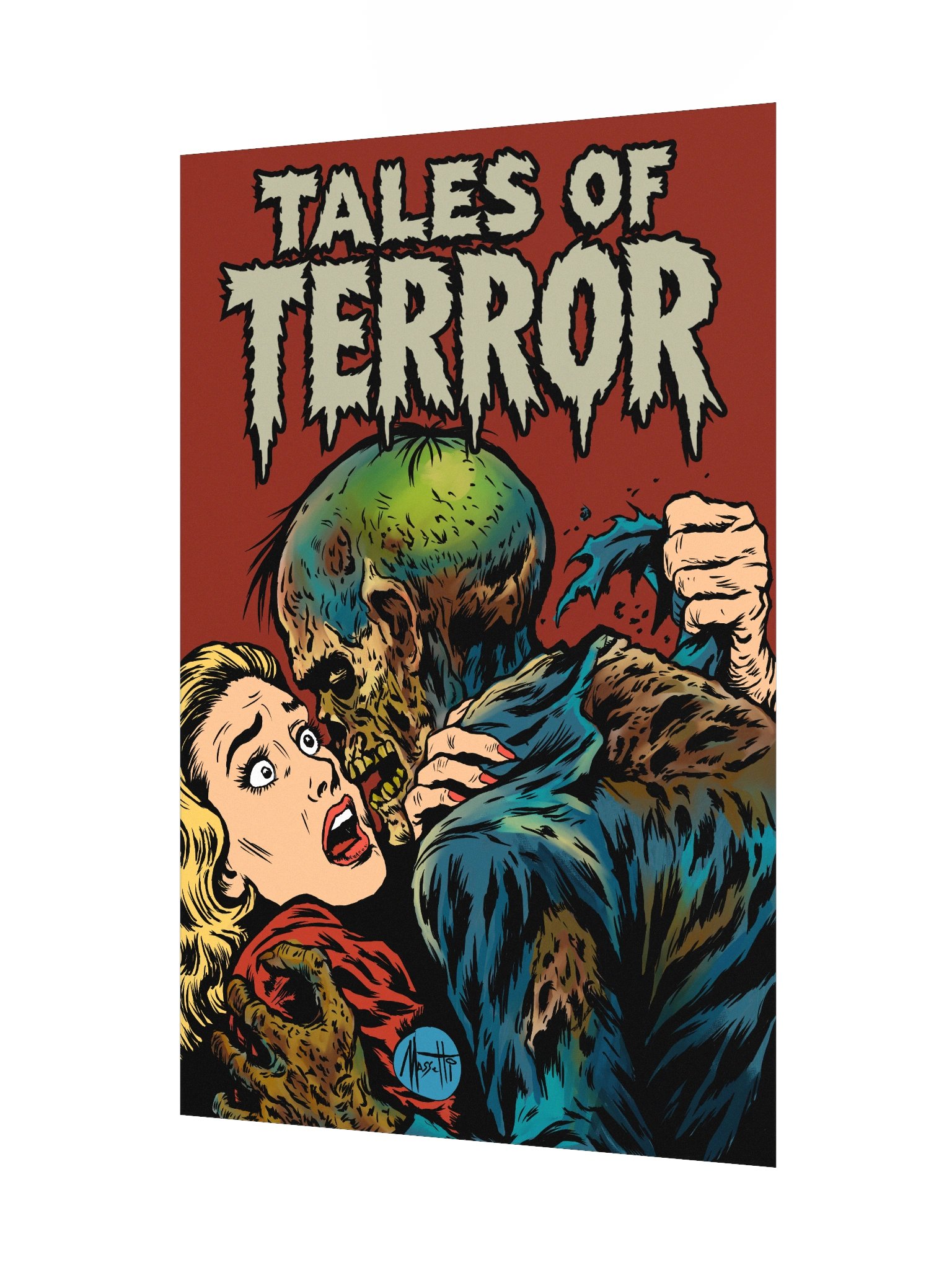 Pre-Code Horror Heartless Zombie Art Print product image (3)