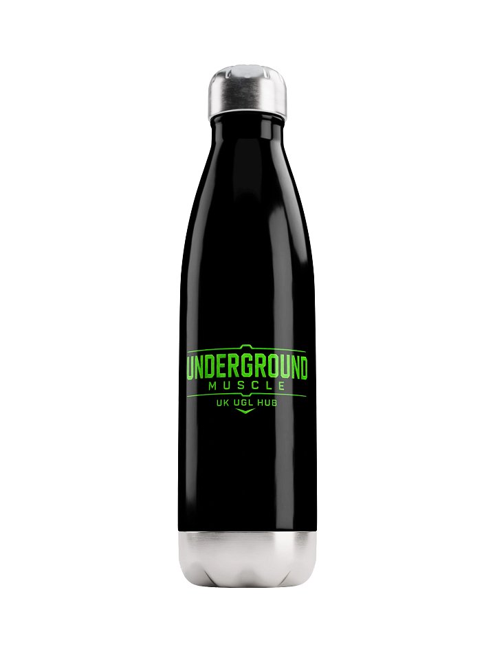 Underground Muscle Neon Logo Water Bottle product image (1)