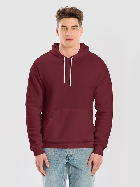 Photo showing Bella+Canvas Supersoft Hoodie