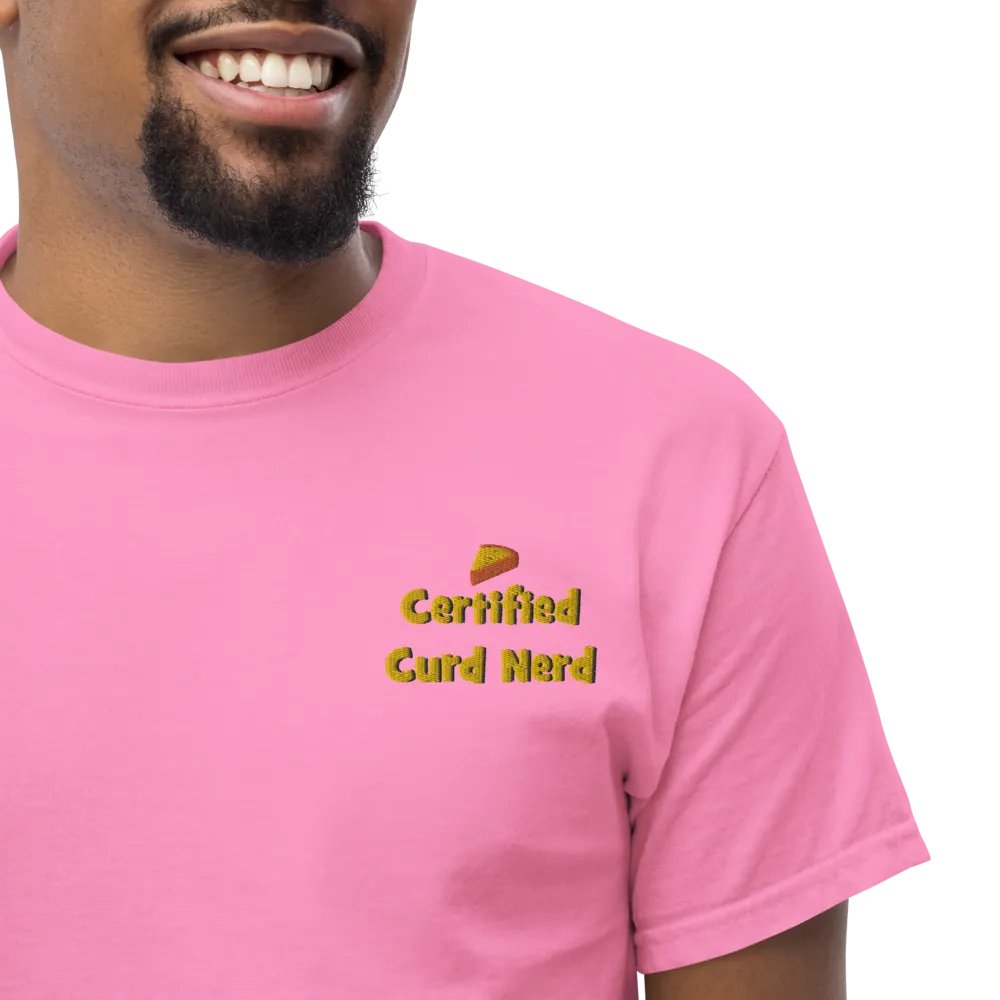 Certified Curd Nerd T-Shirt Embroided Logo product image (152)