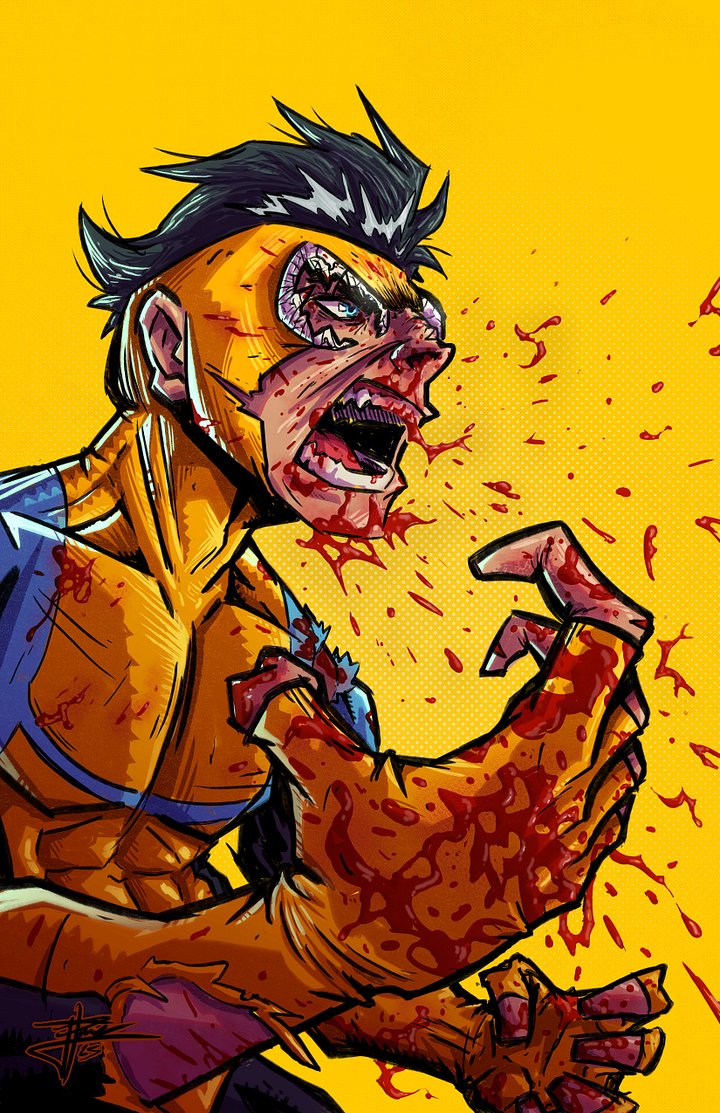 "Bruised, Not Beaten" | Invincible Art Print product image (2)