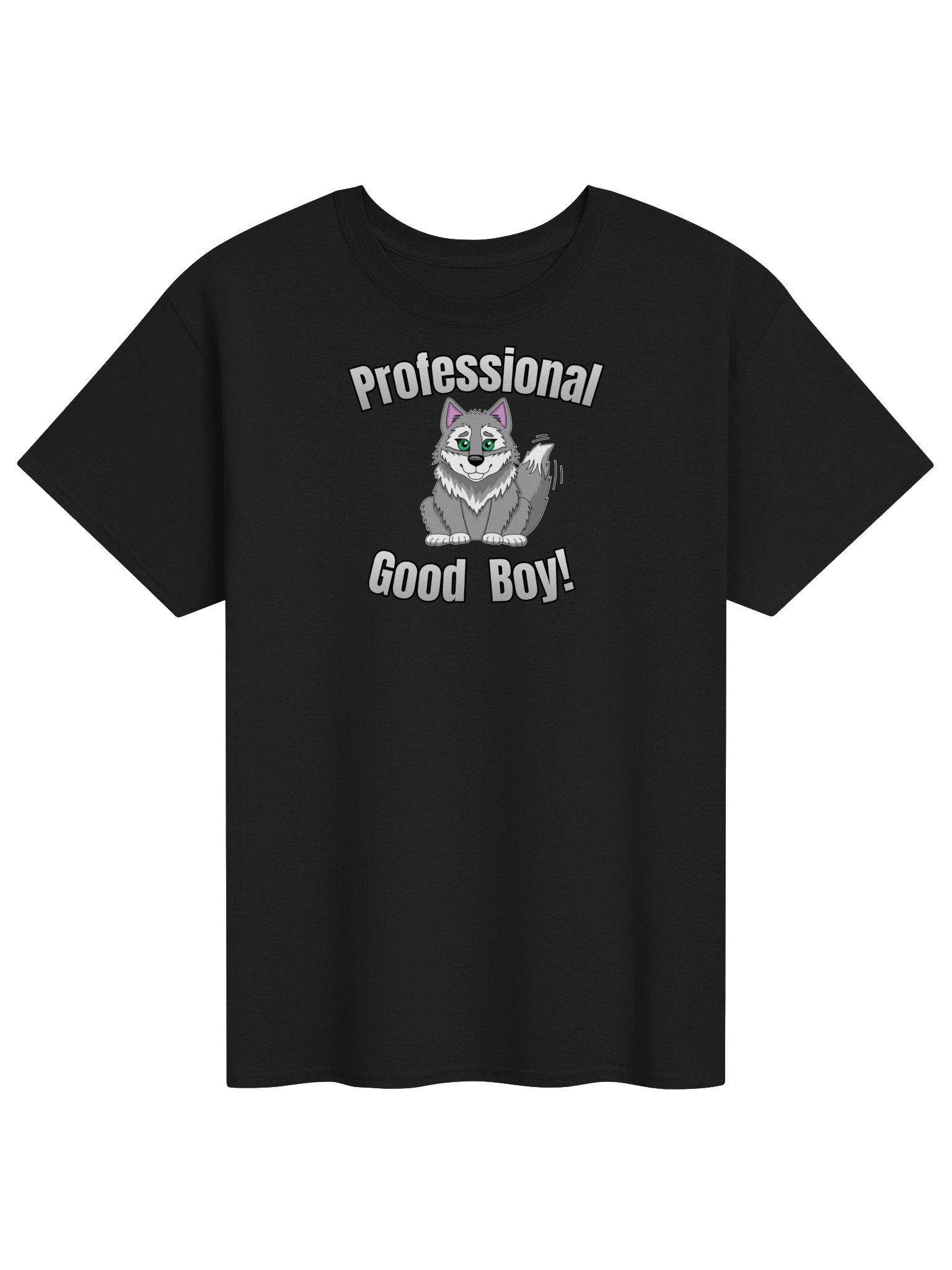 "Professional Good Boy!" Baby Wolf - Gildan Tee product image (1)