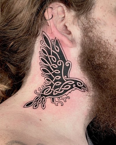 knotwork raven for @dan.walsh97 🐦‍⬛