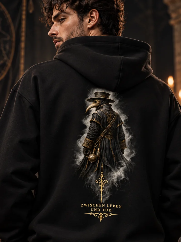 PESTDOKTOR – LEBEN // TOD | Premium Hoodie product image (4)