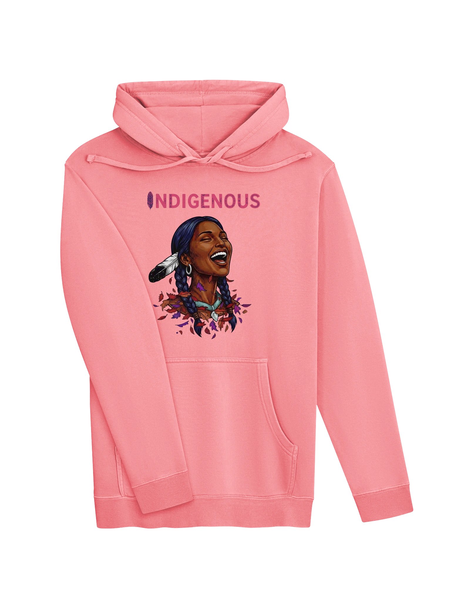 Pink BEAM HOODIE POCO VIBE product image (3)
