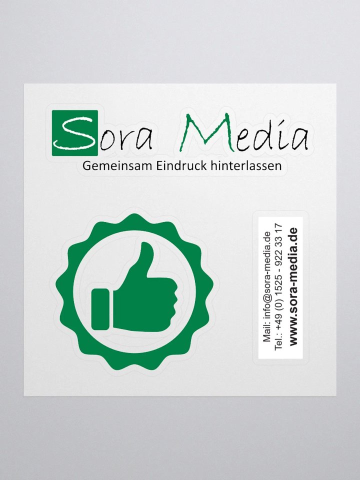 Sora-Media - Stickerbogen product image (1)