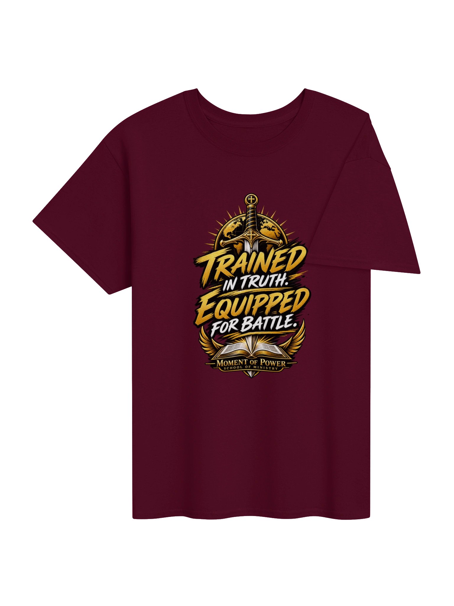 Trained in Truth — Equipped for Battle Tee product image (114)