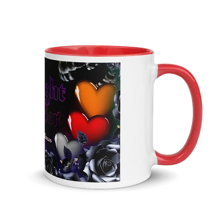 Midnight Wander Gothic Ceramic Mug (RED) product image (1)