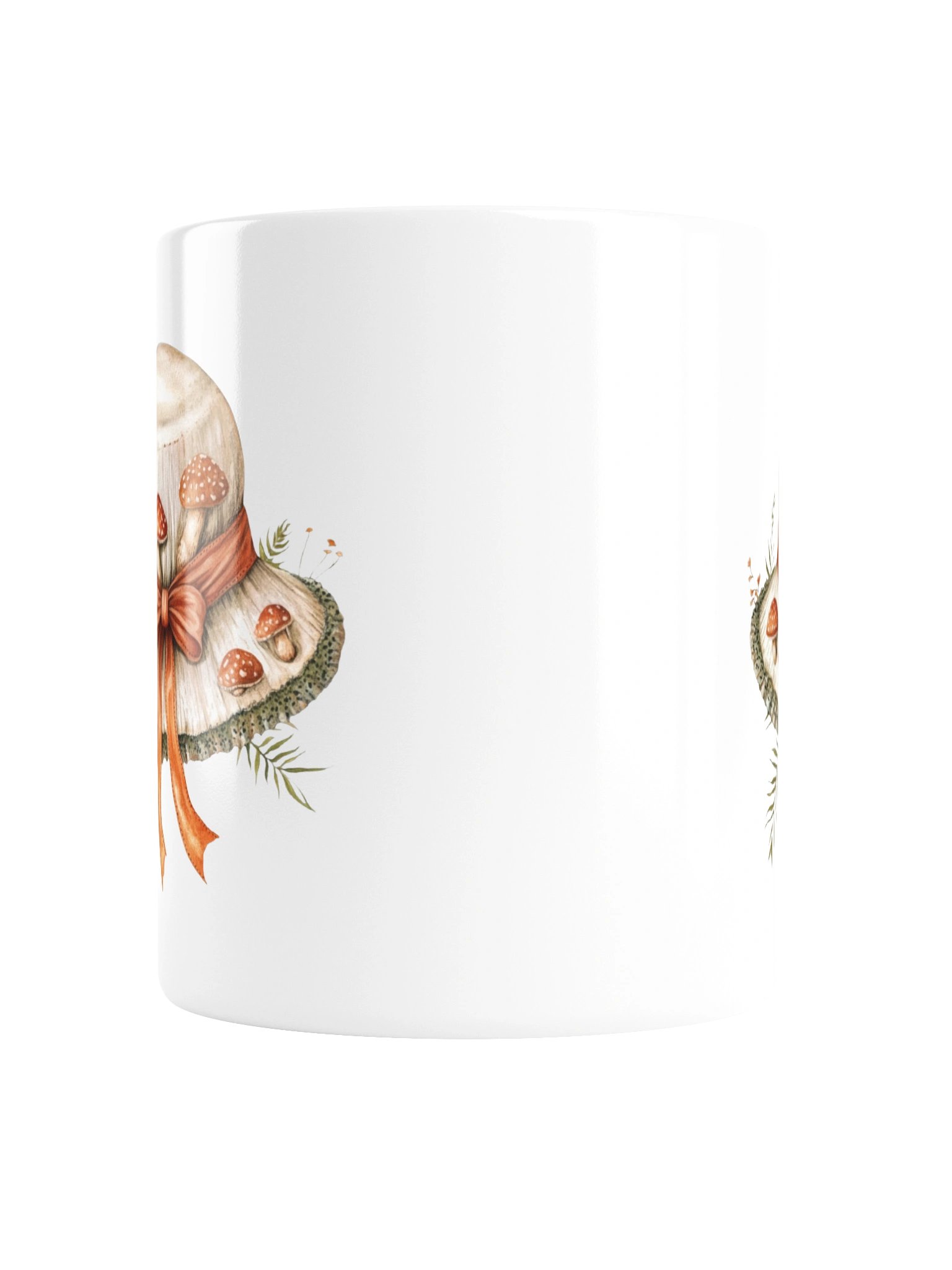 Sage & Ribbon Hat Mug — The Quiet Parlor Collection product image (3)