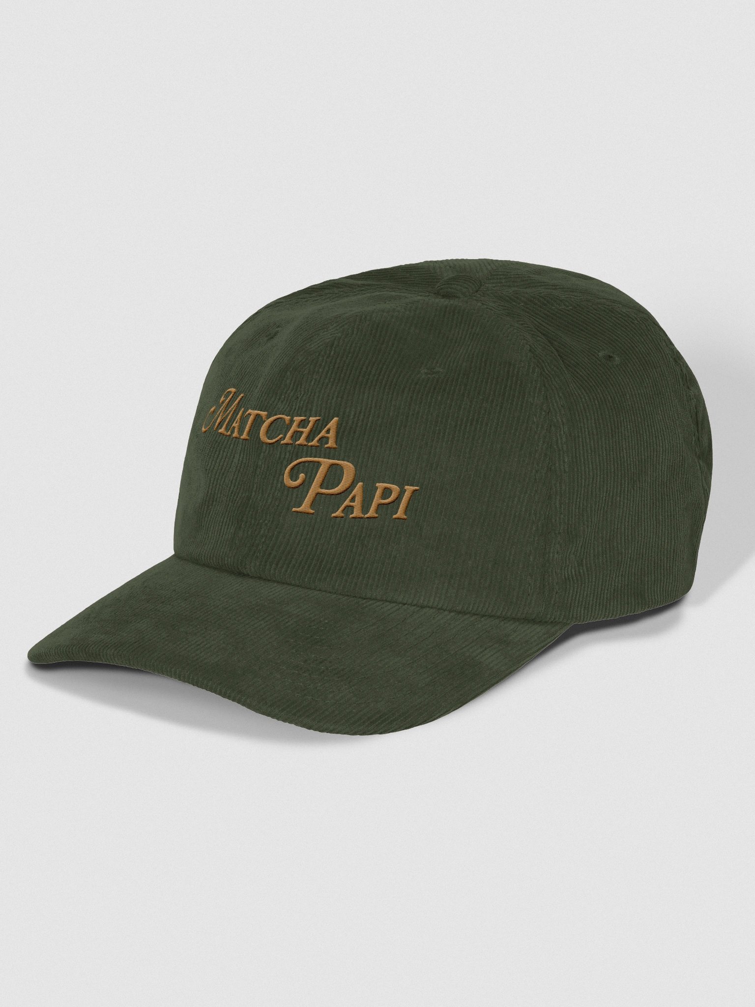 Matcha Papi Corduroy Hat product image (3)