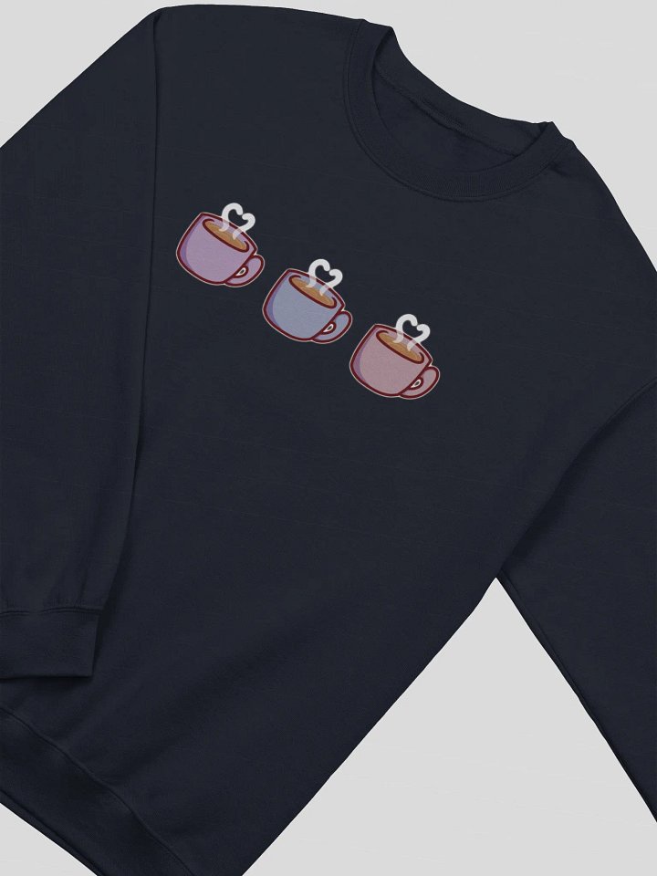 Cute & Cozy Hot Drinks Unisex Crewneck product image (1)