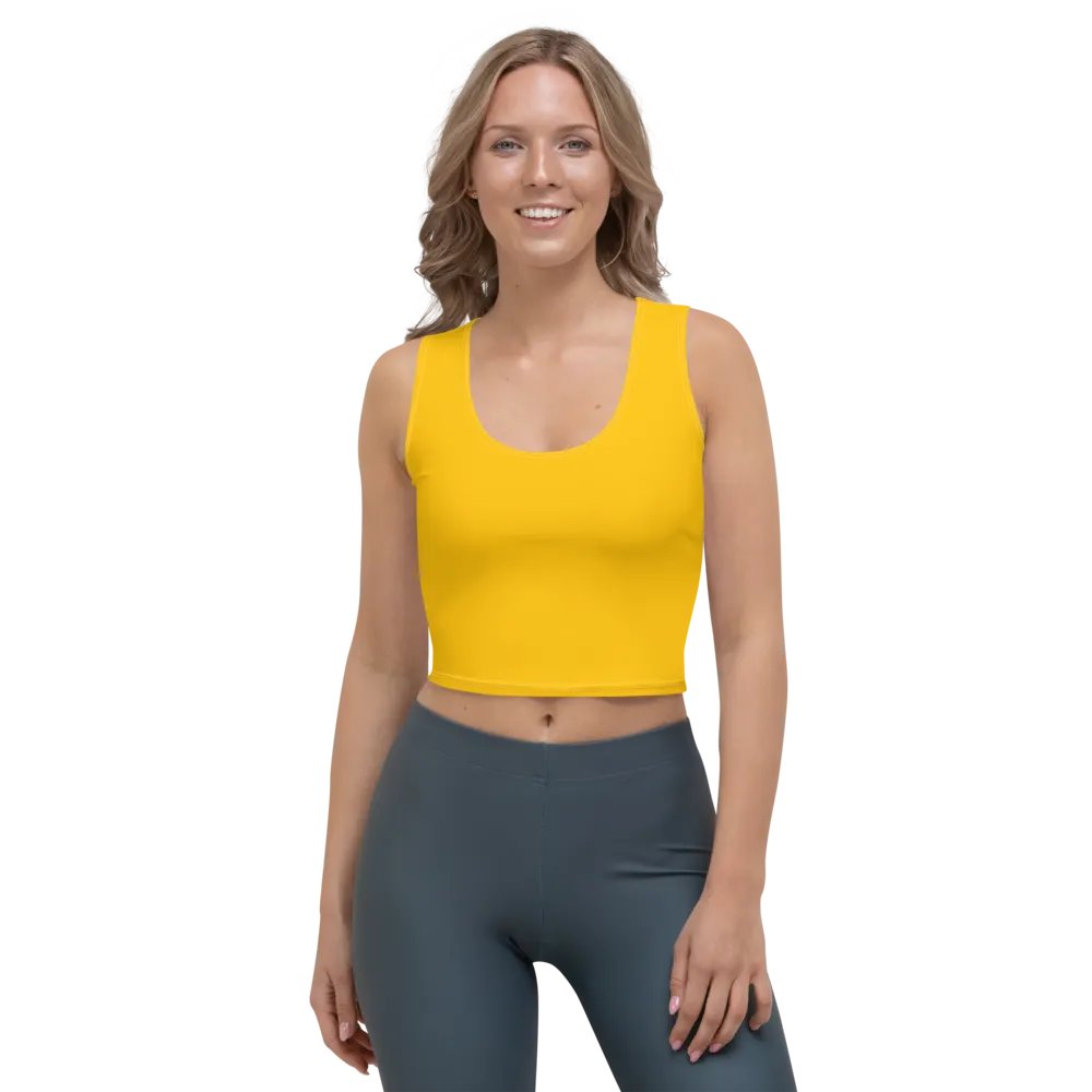 Plain Color Amber Crop Top product image (1)